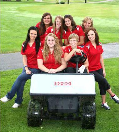 SWDarl-CC girls golf team