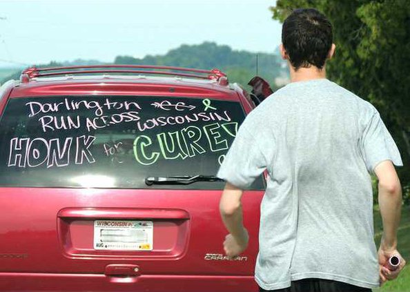 Honk for a cure color