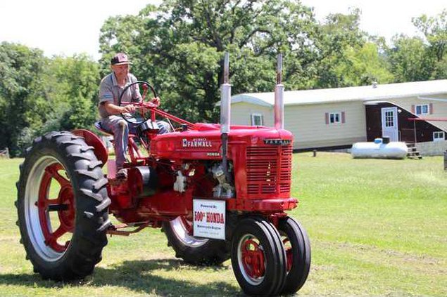 Homer Weber tractor 82