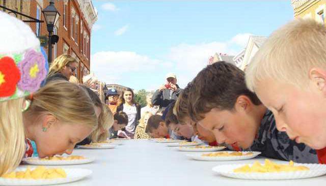 kids cheesecurd contest