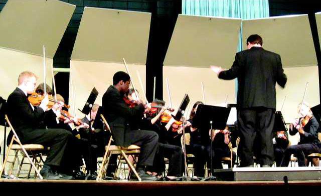 PHS Vets Day orchestra