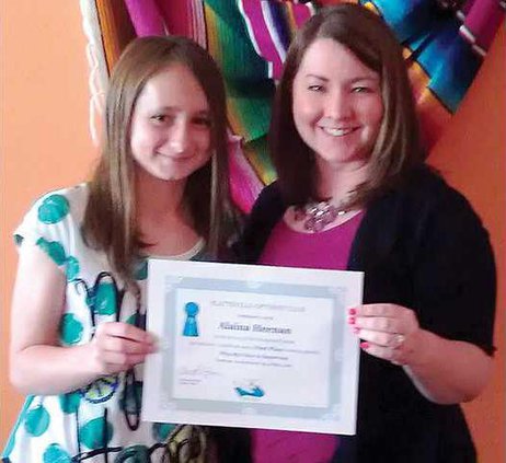 Alaina Heenan - 1st place Oratorical Contest 2013