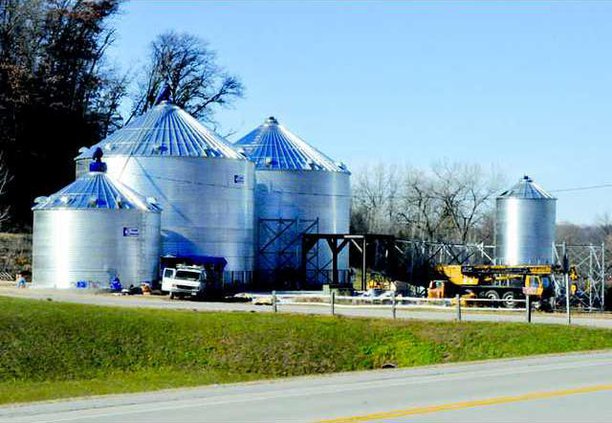 Grain bins