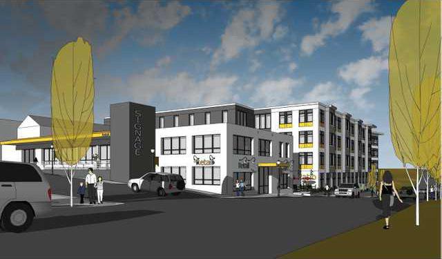 Old Ford old building view