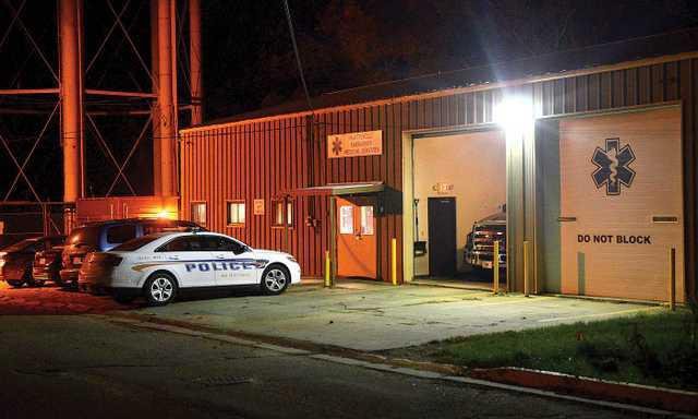 EMS garage night