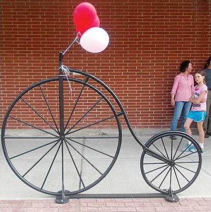 old bike rack