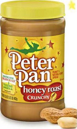 peter pan honey crunchy peanut butter