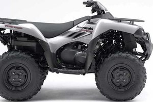 silver ATV