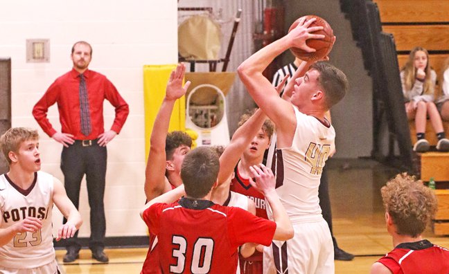 Potosi boys snap five-game losing skid