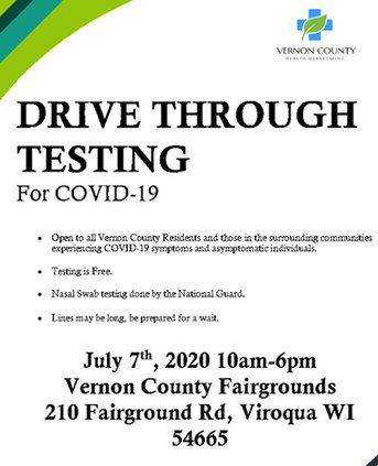 Vernon testing at fairgrounds in July
