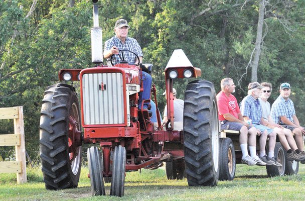 Ostrem on Tractor
