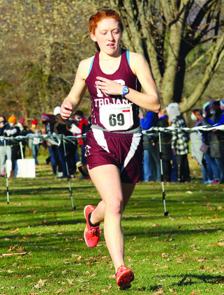 Helen at State CC Meet 2020