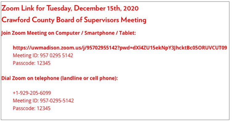 Zoom link for 121020 CC BOS meeting