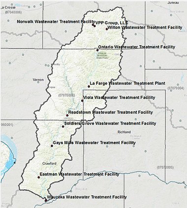 WW Treatment Plants in Kickapoo Valley