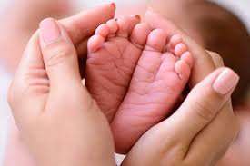 Skye Schauer and Alexander Larson, a son