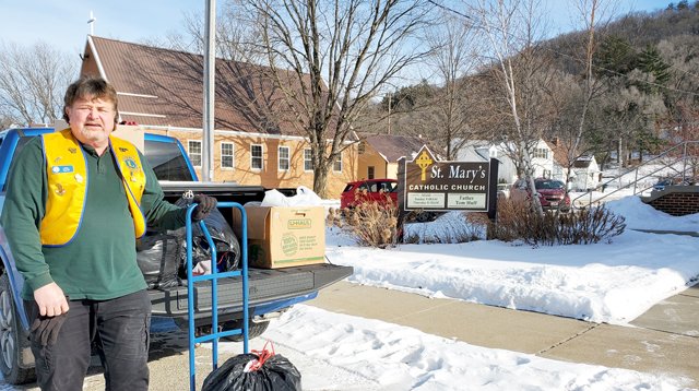 Roger Call collects donations for Afghan allies