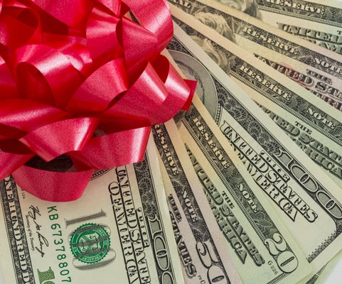 xmas money