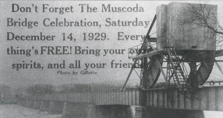 Second of three Muscoda bridges
