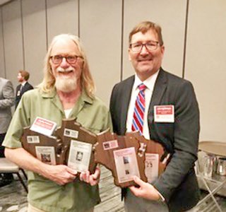 Charley and Inge at 2022 WNA Awards Banquet