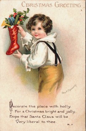 Christmas Postcard 1919