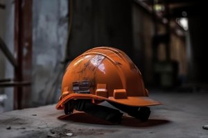 safety hard hat construction stock