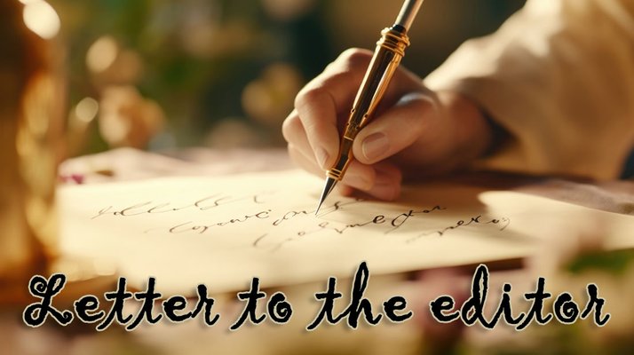 letter to the editor stock