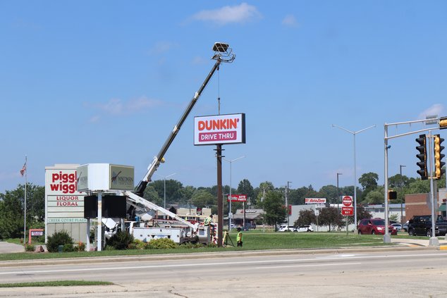 New Dunkin Sign