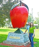 Jacobson Pfaff next to apple