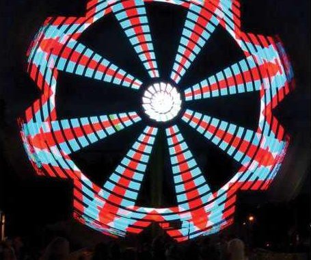 spinning ferris wheel