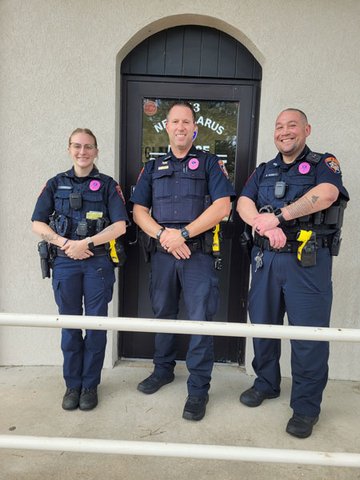 Ngp Busted NGPD supporting the fight against cancer - Monroe Times