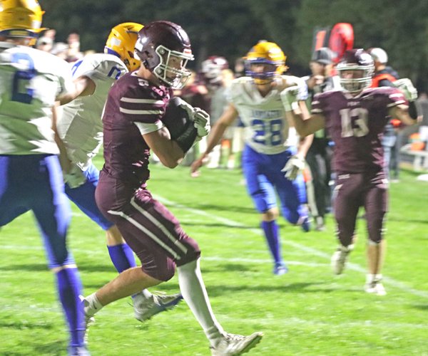 Brock Radloff Touchdown Catch
