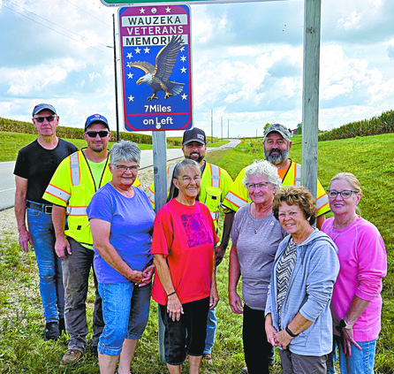 Wauzeka Veterans Memorial Sign