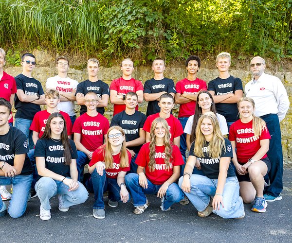 Central Cross Country Team 2025