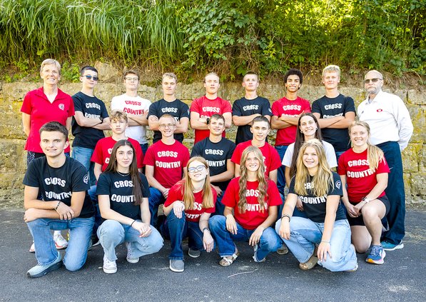 Central Cross Country Team 2025