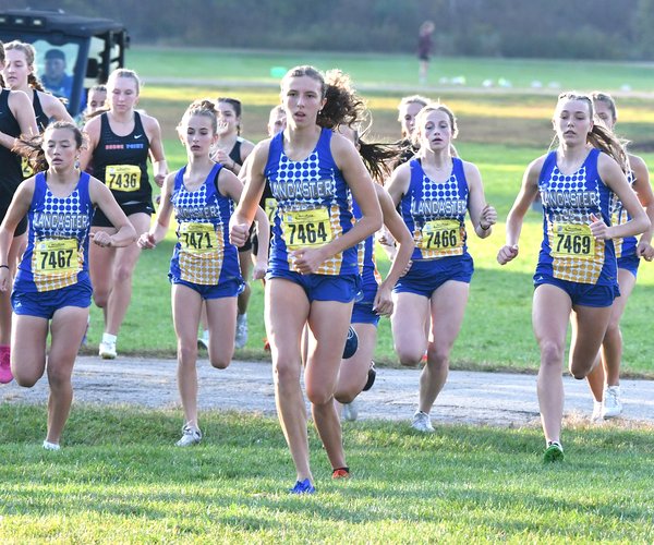 Lancaster XC girls team