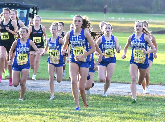 Lancaster XC girls team