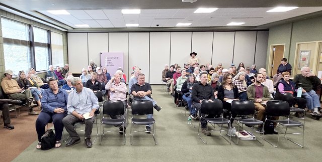 Some support, most opposed permitting for two large hog farms