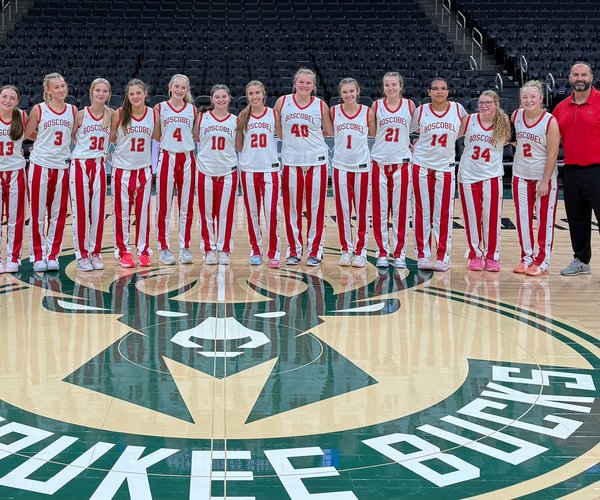 Boscobel girls at Fiserv Forum