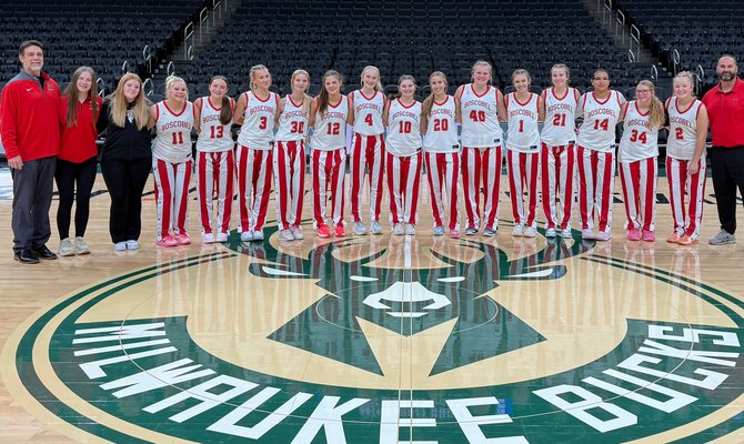 Boscobel girls at Fiserv Forum
