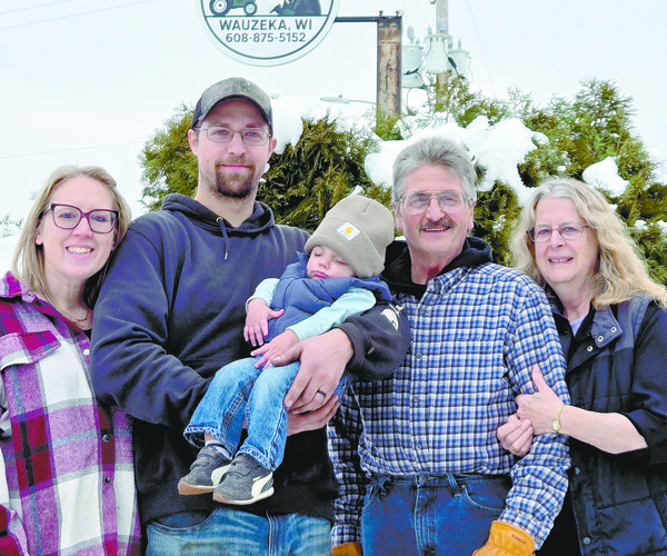 Wauzeka Welding Shop Flansburgh family