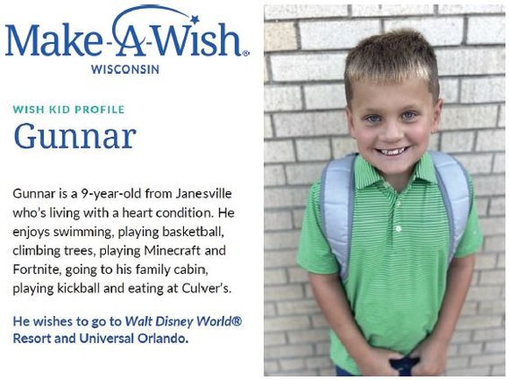 make-a-wish-kid gunnar