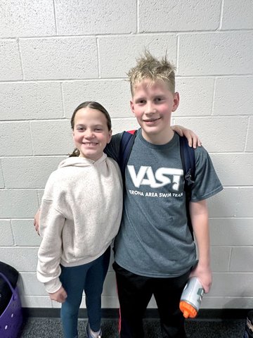Hartleys qualify for state swim meet - Monroe Times