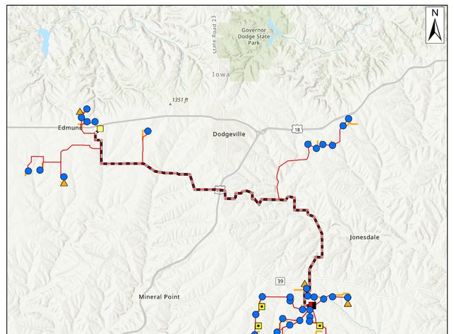 New map reveals locations for wind farm project