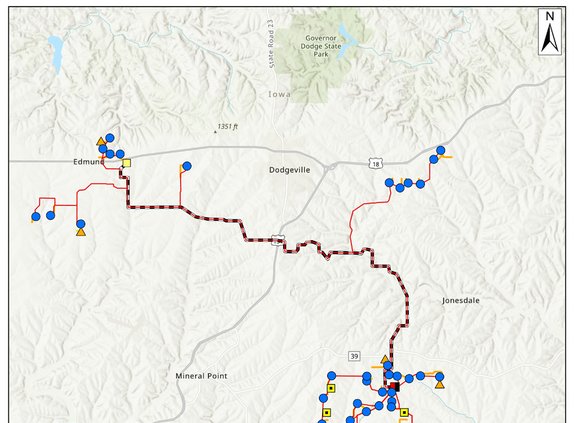New map reveals locations for wind farm project