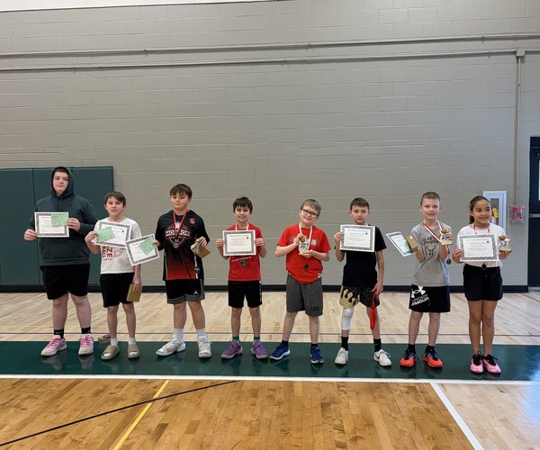 Knights of Columbus Hold Annual Free Throw Contest