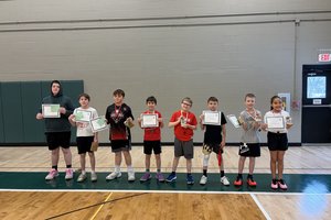 Knights of Columbus Hold Annual Free Throw Contest