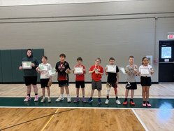 Knights of Columbus Hold Annual Free Throw Contest