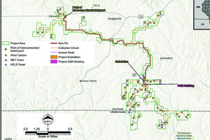 Uplands Wind East map