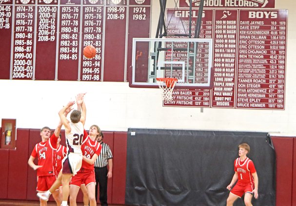 Sam Kramer buzzer beating shot vs Westby