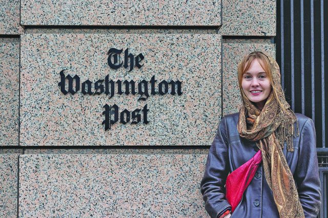 Journalist chosen for fellowship reports for the Washington Post